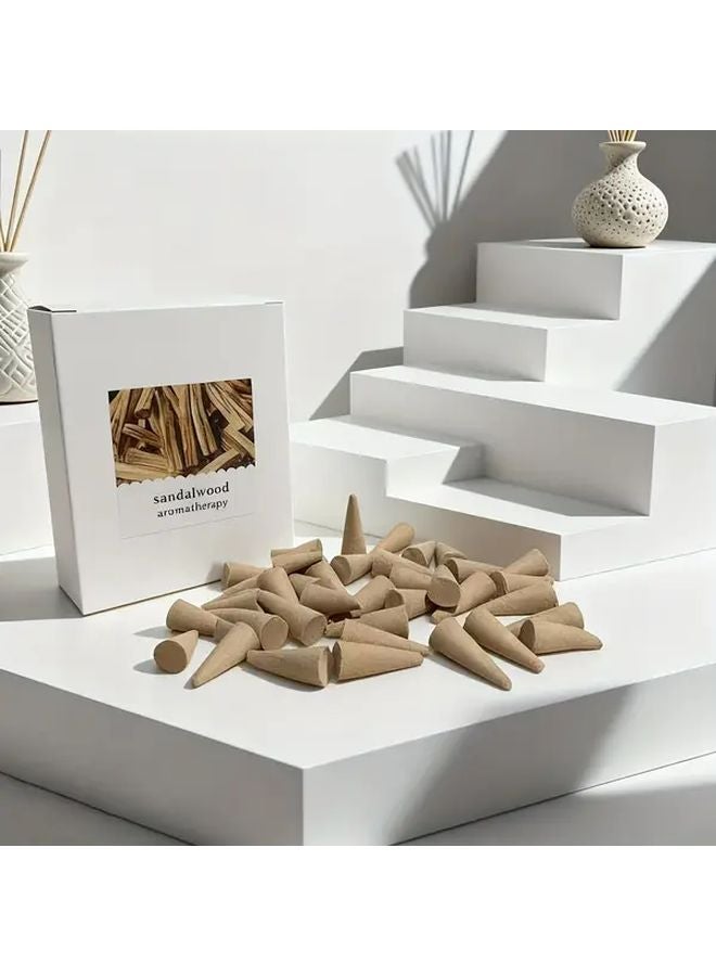 89 عصا بخور خشب الصندل الخزامى لليوجا المنزل التخييم في الهواء الطلق - Image 1